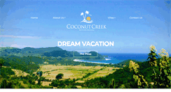 Desktop Screenshot of coconutcreek-lombok.com